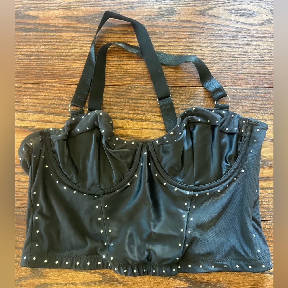 Parade Studded Satin Bustier- Size L
